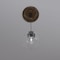 Ekena Millwork Berkshire PVC Medallion (Canopies up to 7"), 16"OD x 3 1/2"ID x 1"P, Textured Metallic Mystic Brown CMP16BEAMB - alternate 7